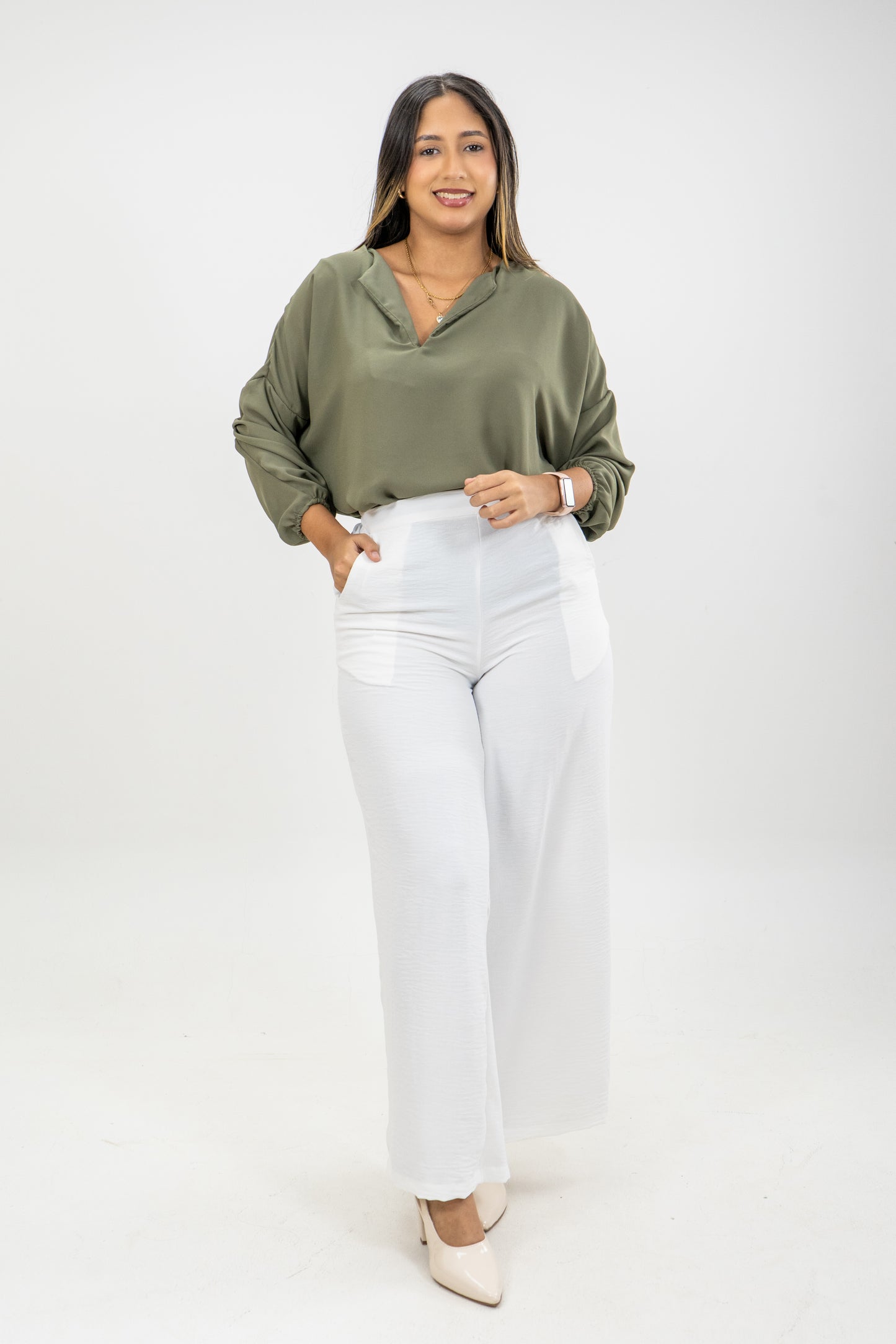 BLUSA KAREN - COLOR VERDE