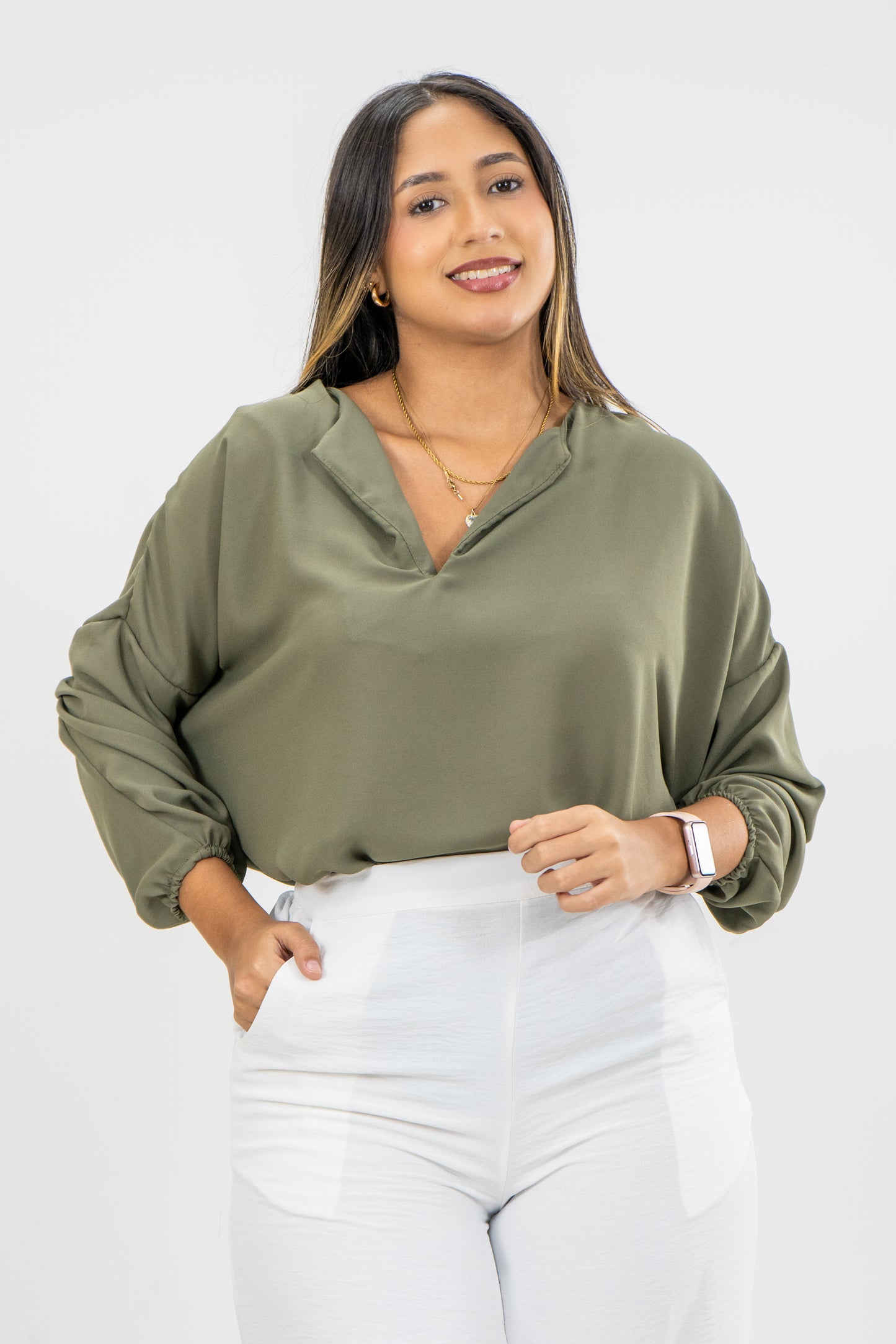 BLUSA KAREN - COLOR VERDE