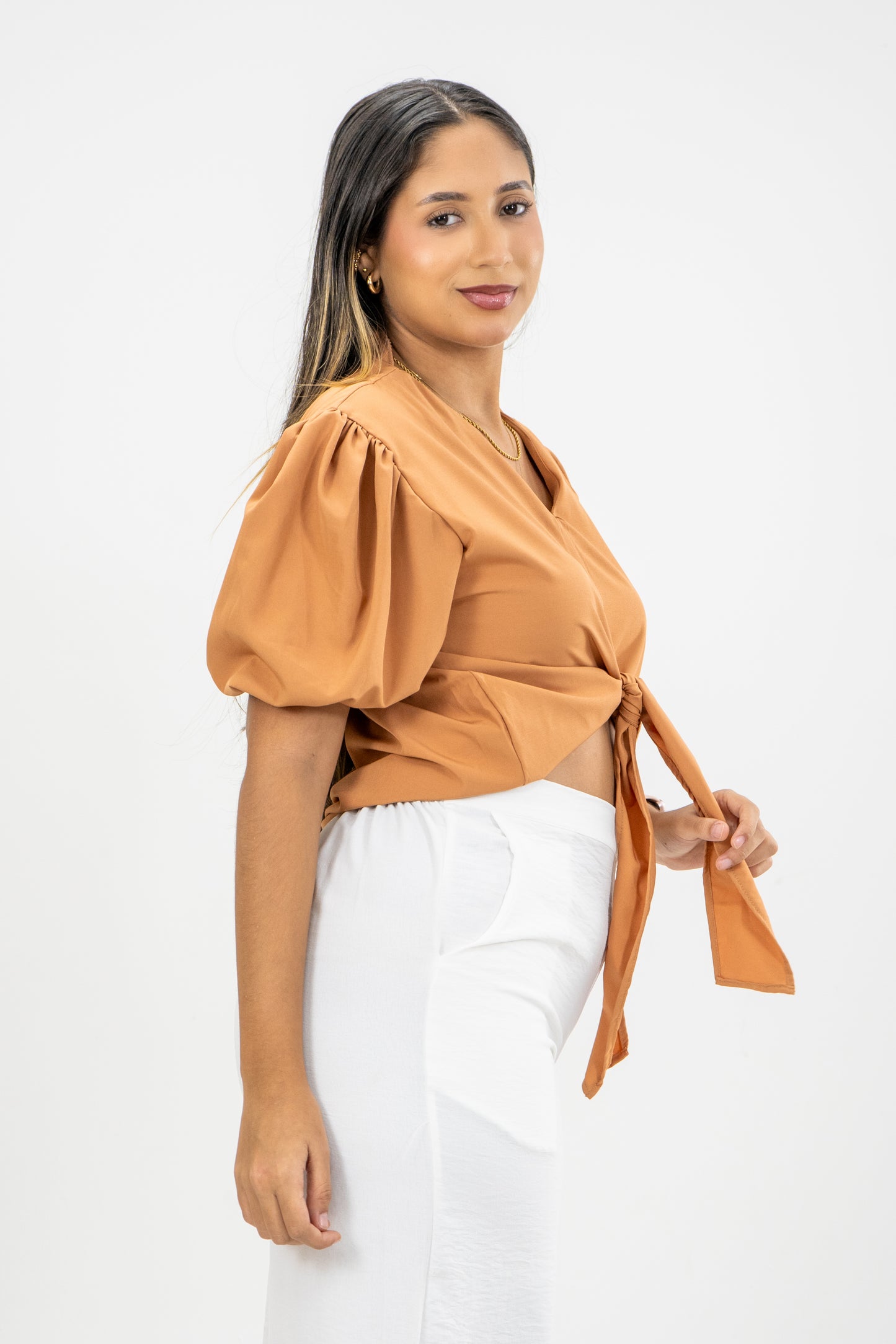 BLUSA AMALFI - COLOR BEIGE