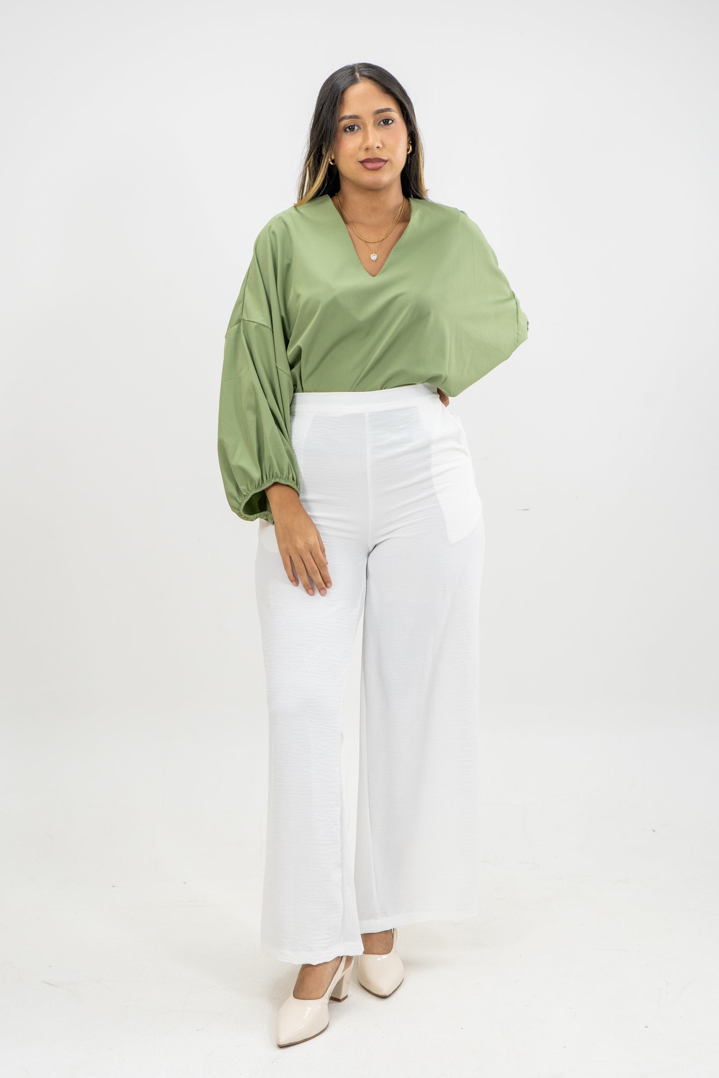 BLUSA AMIX - COLOR VERDE