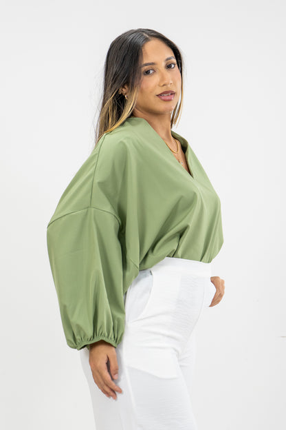 BLUSA AMIX - COLOR VERDE