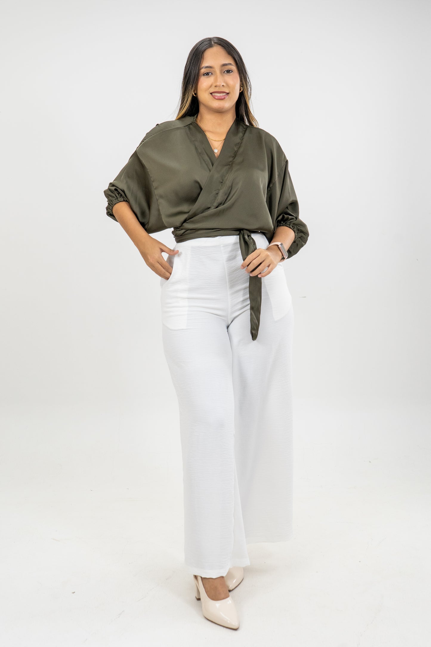 BLUSA LONDRES - COLOR VERDE