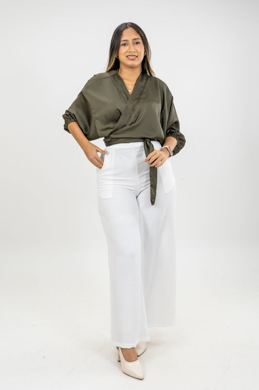 BLUSA LONDRES - COLOR VERDE