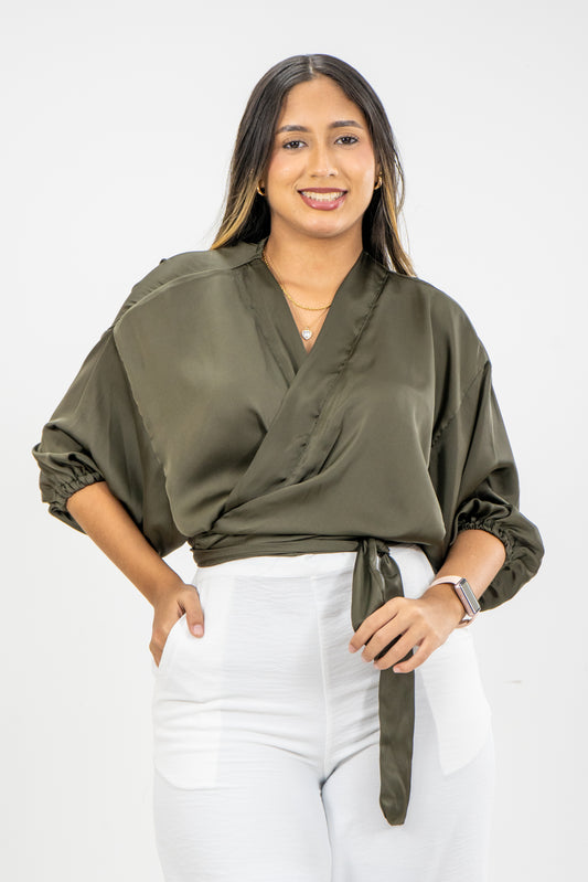 BLUSA LONDRES - COLOR VERDE