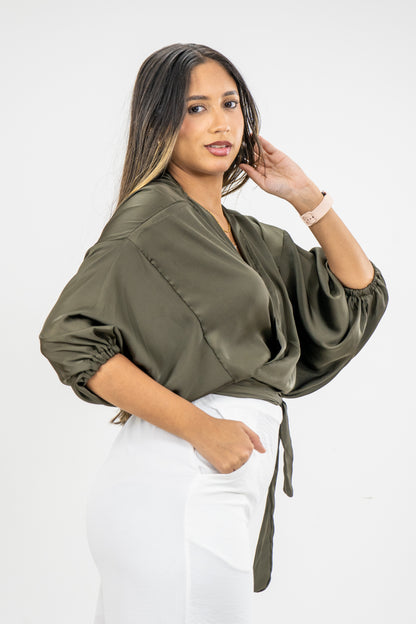 BLUSA LONDRES - COLOR VERDE