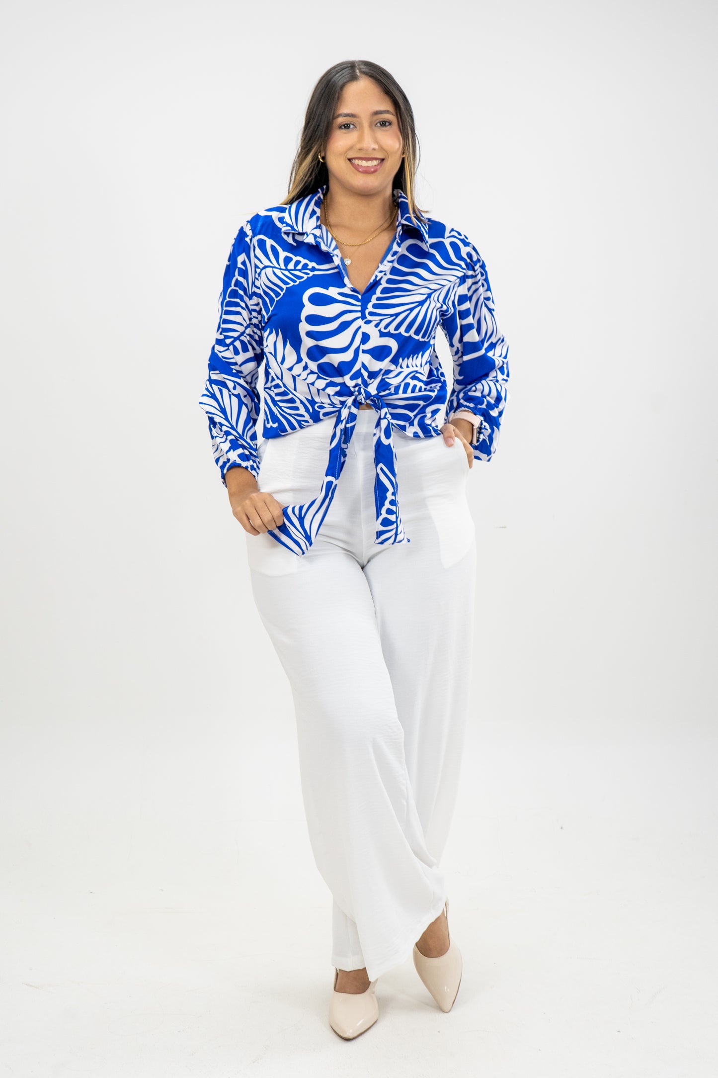 BLUSA LUPE - COLOR AZUL