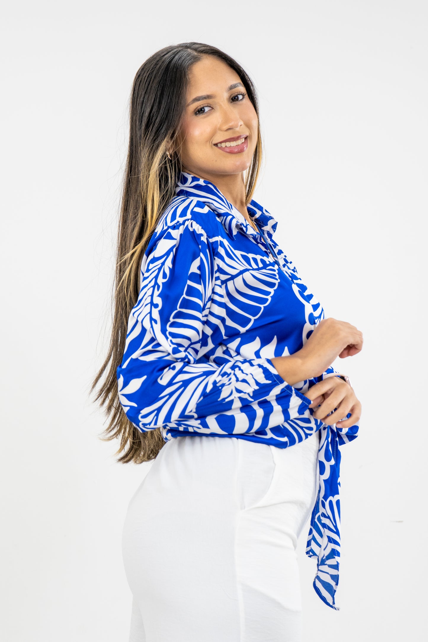 BLUSA LUPE - COLOR AZUL