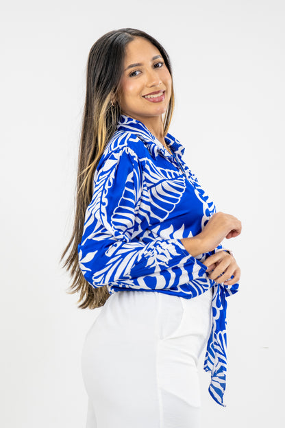 BLUSA LUPE - COLOR AZUL