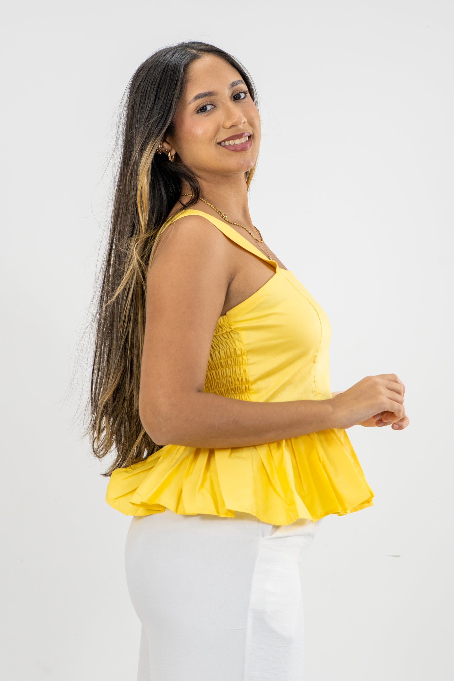 BLUSA MALDIVAS - AMARILLA