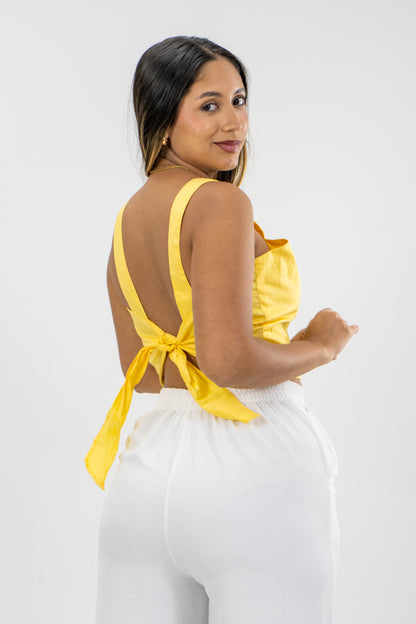 BLUSA TAYLOR - AMARILLO