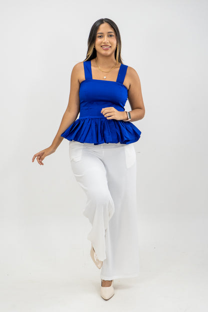 BLUSA MALDIVAS - AZUL TURQUI