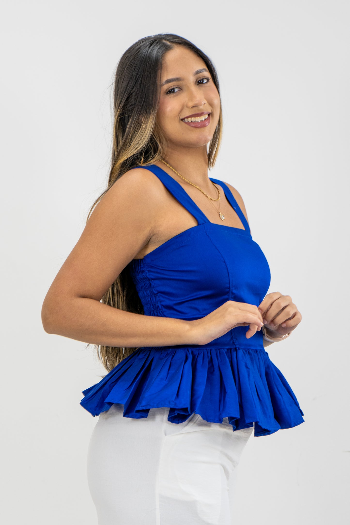 BLUSA MALDIVAS - AZUL TURQUI