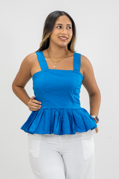 BLUSA MALDIVAS - AZUL