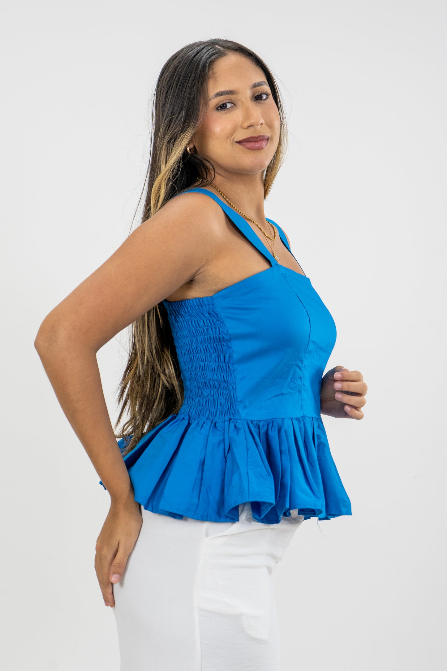 BLUSA MALDIVAS - AZUL