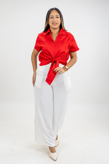 BLUSA ANDREA - COLOR ROJO