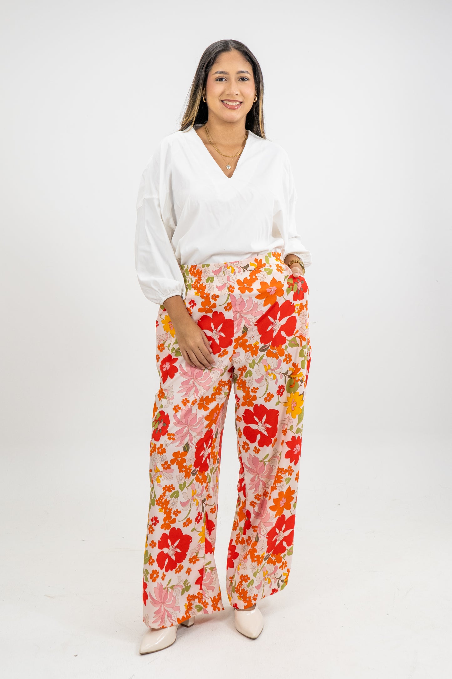 PANTALON AMBART  -  COLOR NARANJA