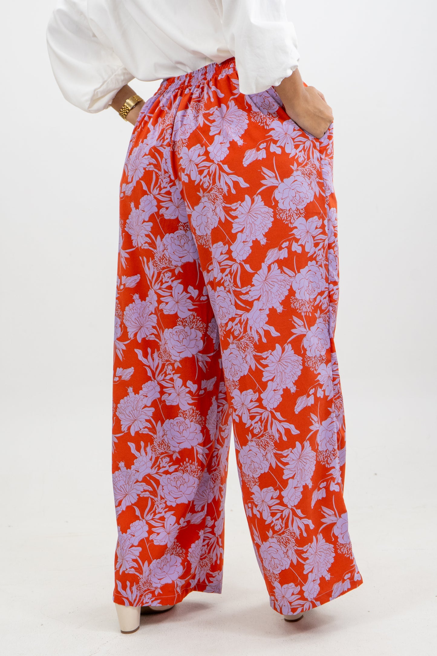 PANTALON AMBART  -  COLOR ROJO