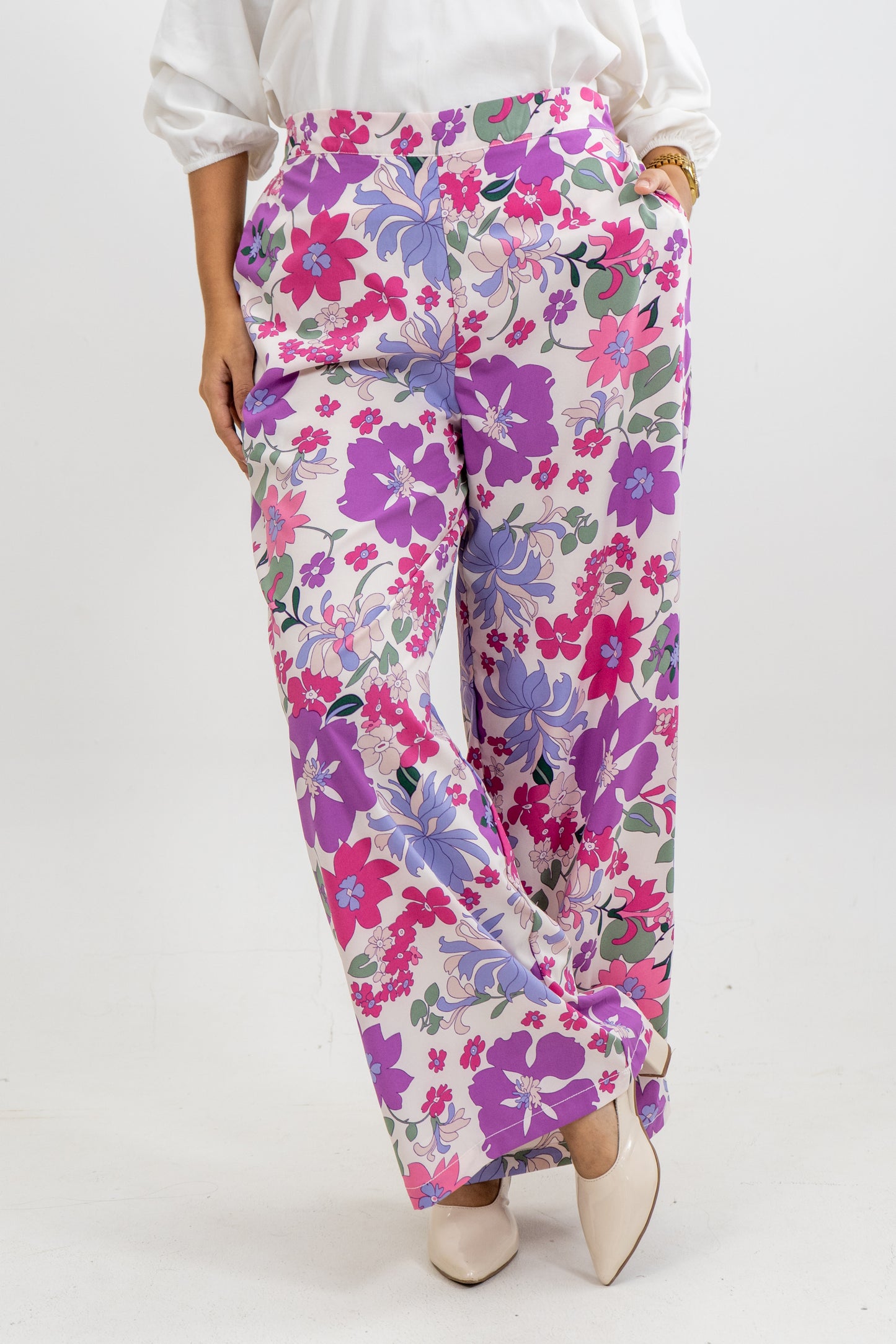 PANTALON AMBART  -  COLOR LILA