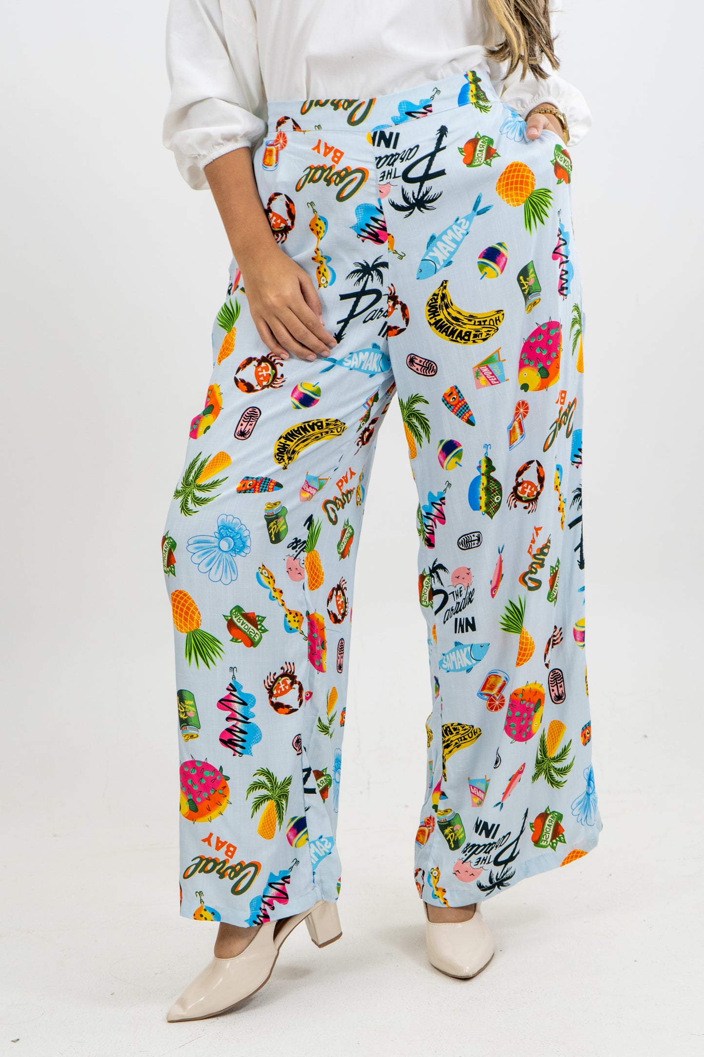 PANTALON AMBART  - COLOR AZUL