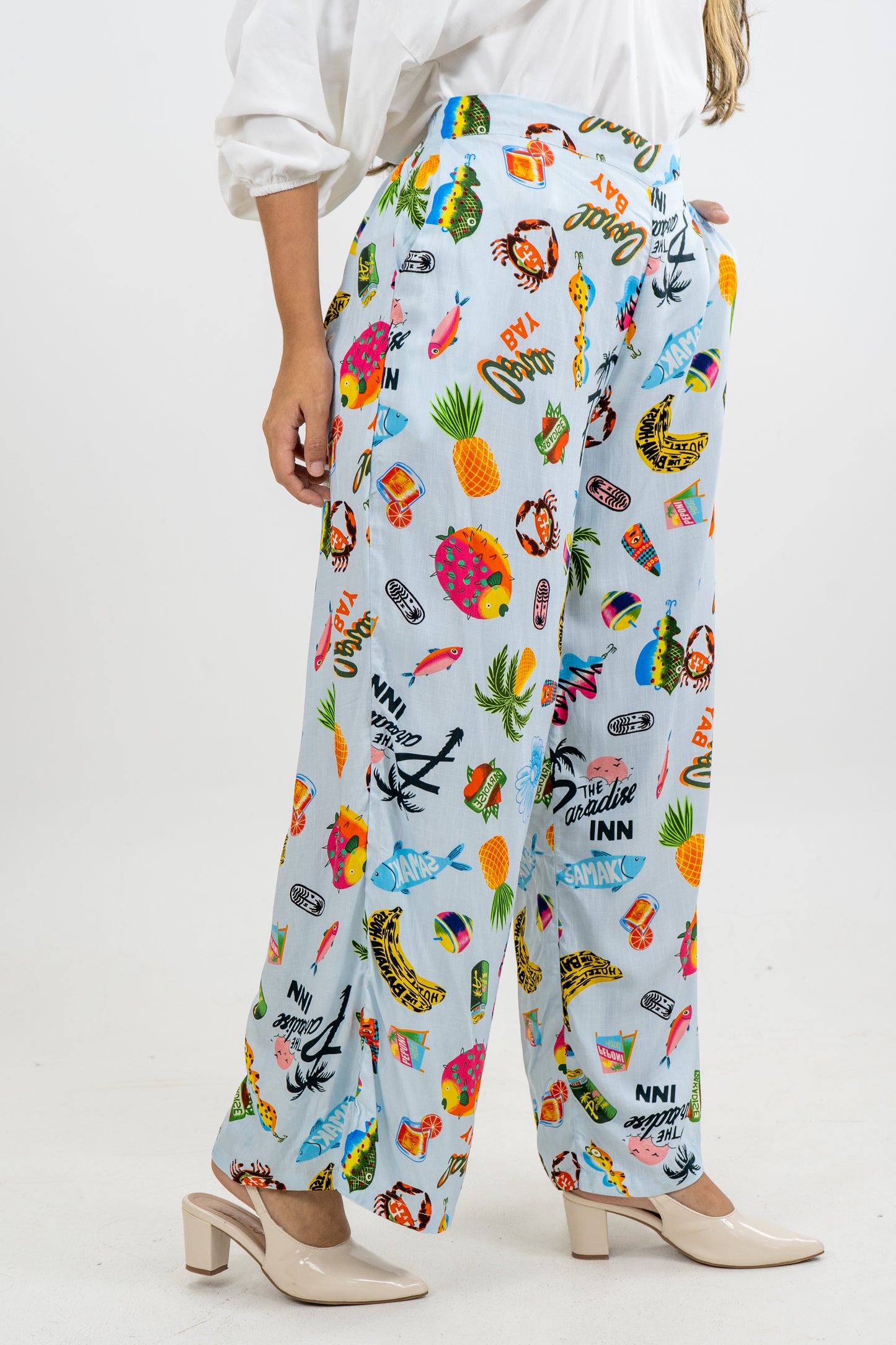 PANTALON AMBART  - COLOR AZUL