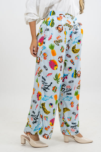 PANTALON AMBART  - COLOR AZUL