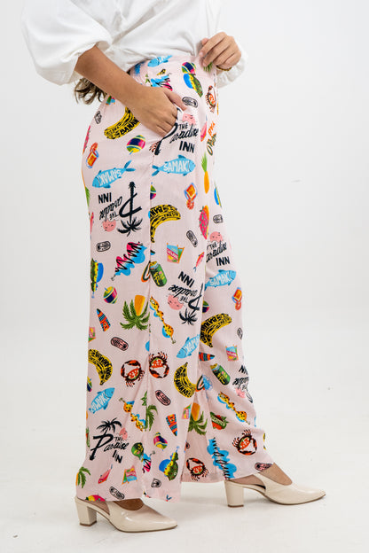 PANTALON AMBART  - COLOR ROSA