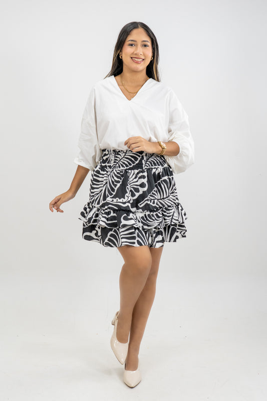 FALDA ARANZA - COLOR NEGRO