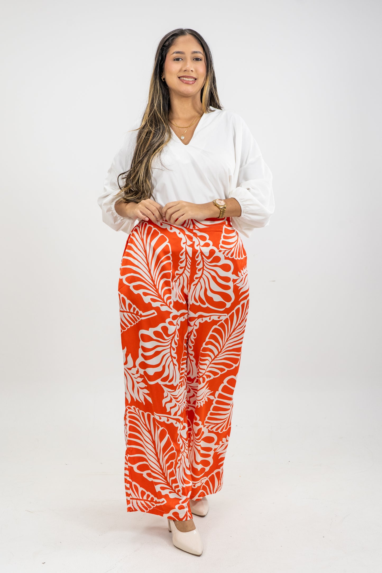 PANTALON AMBART - COLOR ROJO