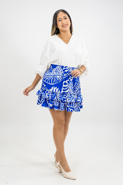 FALDA ARANZA - COLOR ROJO