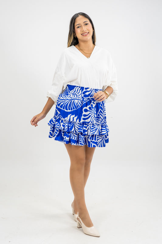 FALDA ARANZA - COLOR ROJO