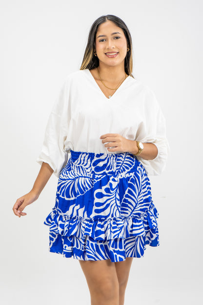 FALDA ARANZA - COLOR ROJO