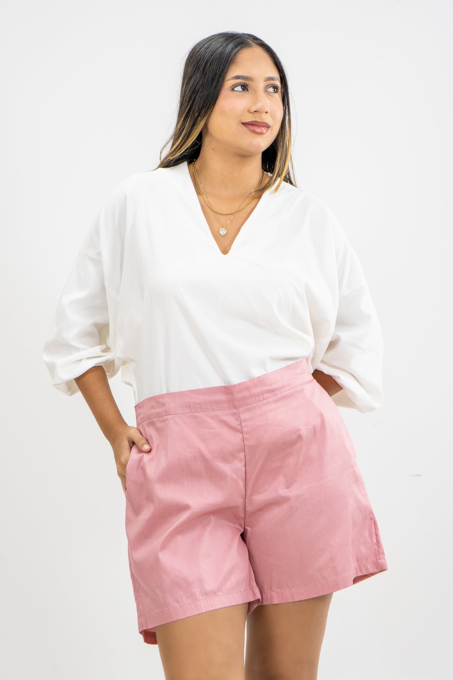 SHORT HADDI - COLOR ROSA