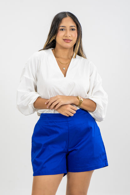 SHORT HADDI - COLOR AZUL