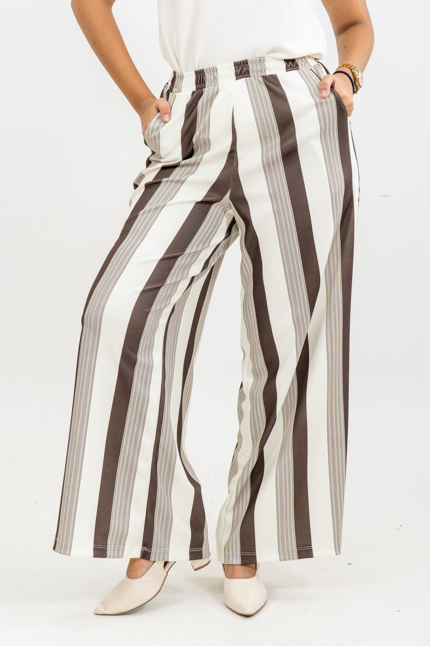 PANTALON AMBART ROMA - COLOR GRIS MARRON