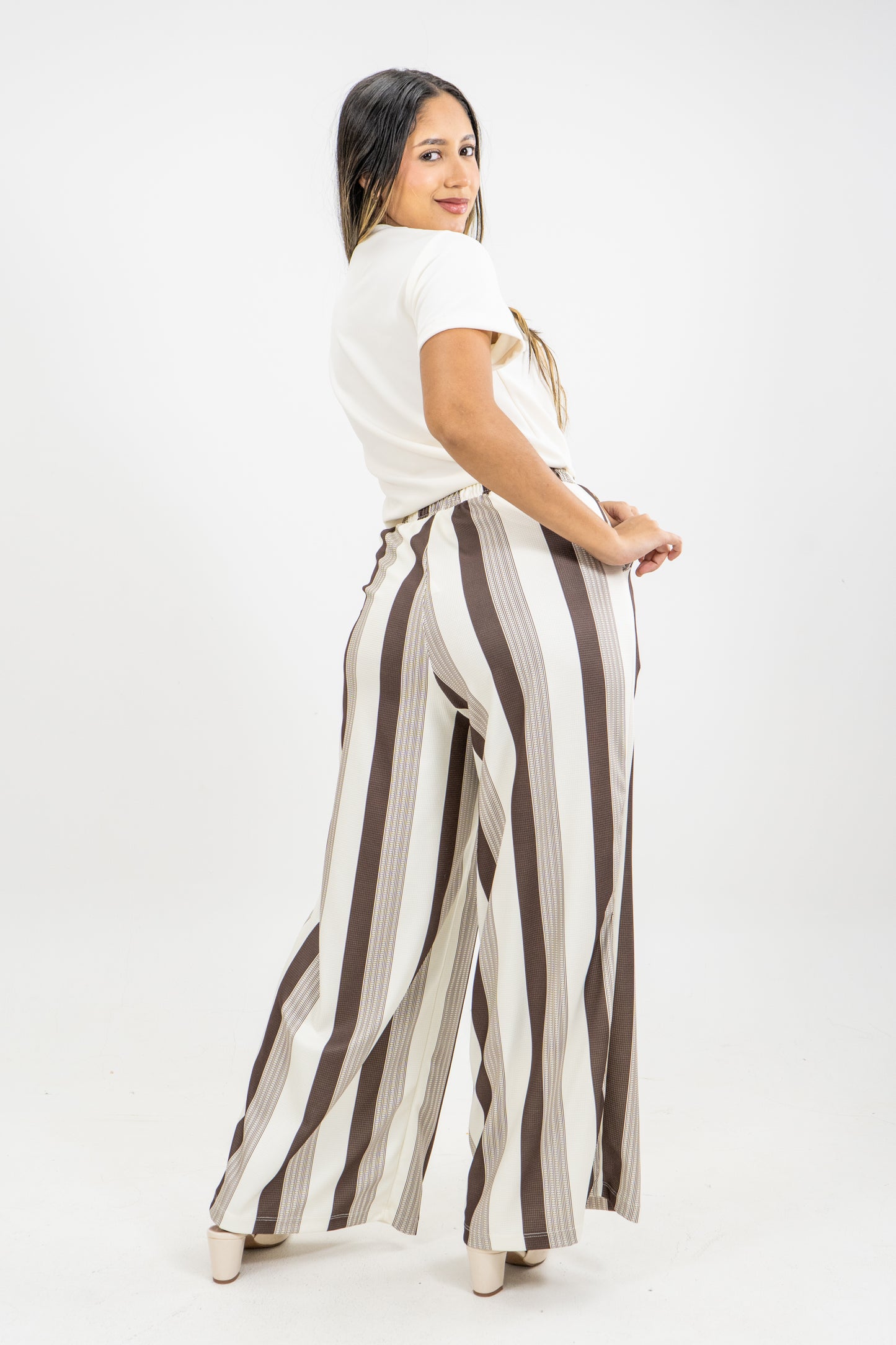 PANTALON AMBART ROMA - COLOR GRIS MARRON