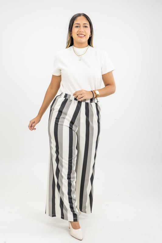 PANTALON AMBART ROMA - COLOR NEGRO/GRIS