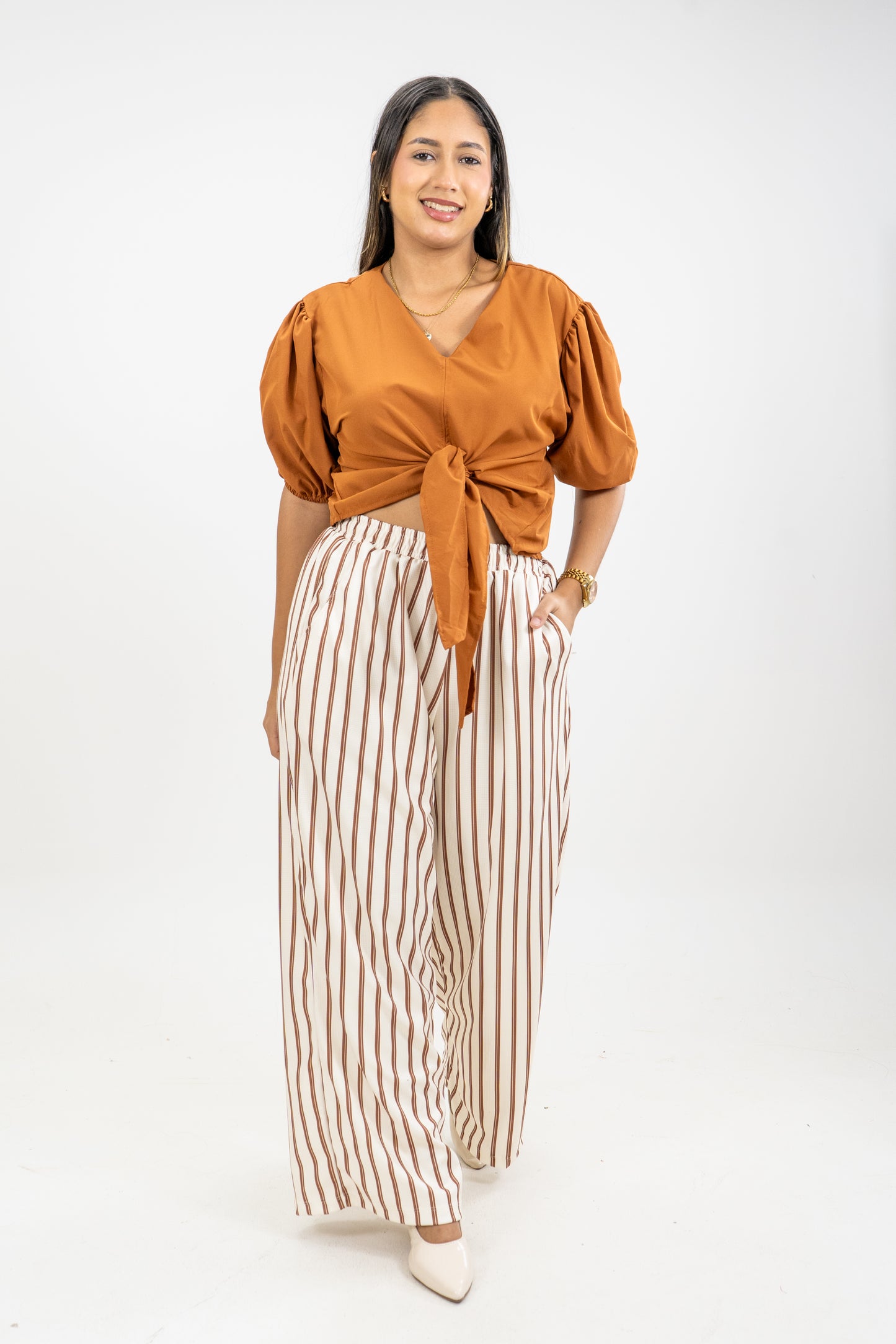 PANTALON AMBART ROMA - COLOR NARAJA