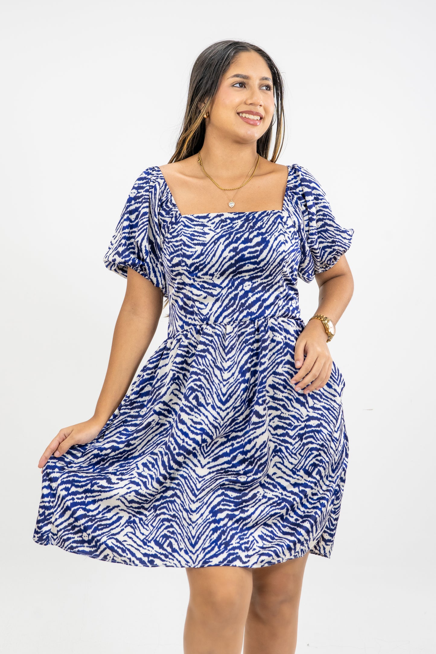 VESTIDO SOF - COLOR AZUL