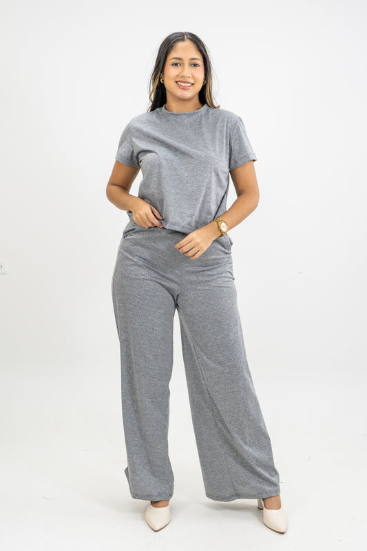 BLUSA ROMA - COLOR GRIS ASPEN