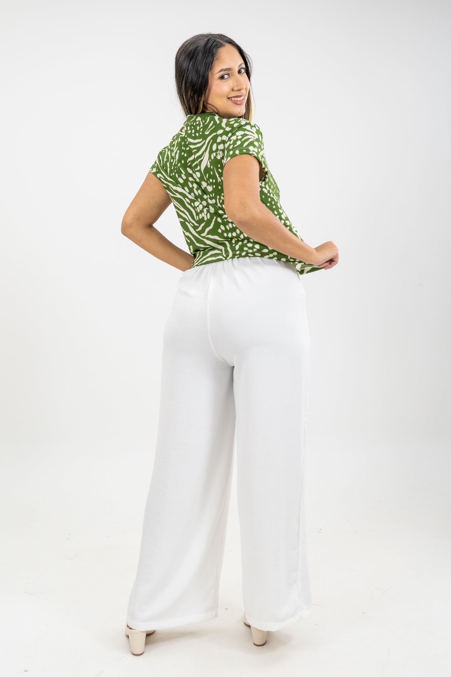 CAMISETA ROMA - COLOR VERDE