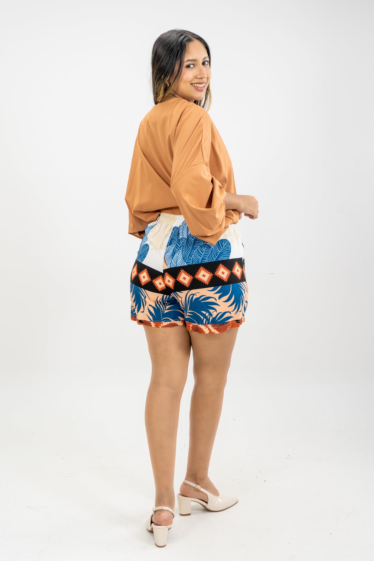 SHORT HADDI - COLOR AZUL