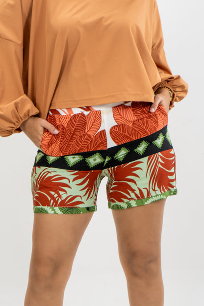 SHORT HADDI - COLOR NARANJA