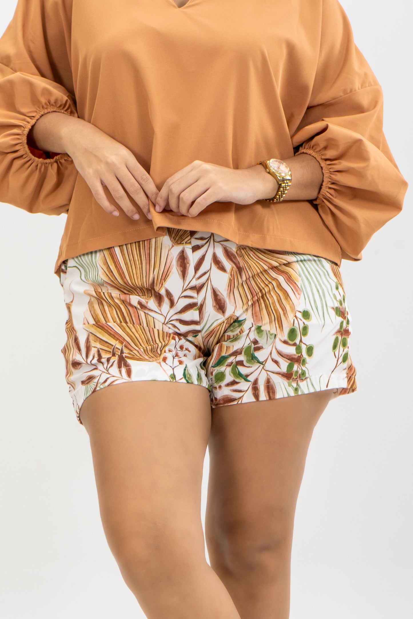 SHORT HADDI - COLOR MARRON