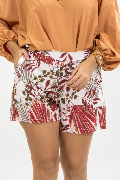 SHORT HADDI - COLOR ROJO