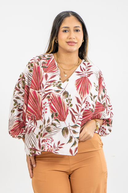 BLUSA AMIX - COLOR ROJA