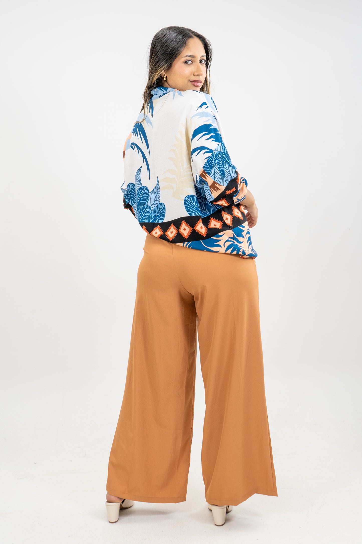 BLUSA CAMELIA - COLOR AZUL