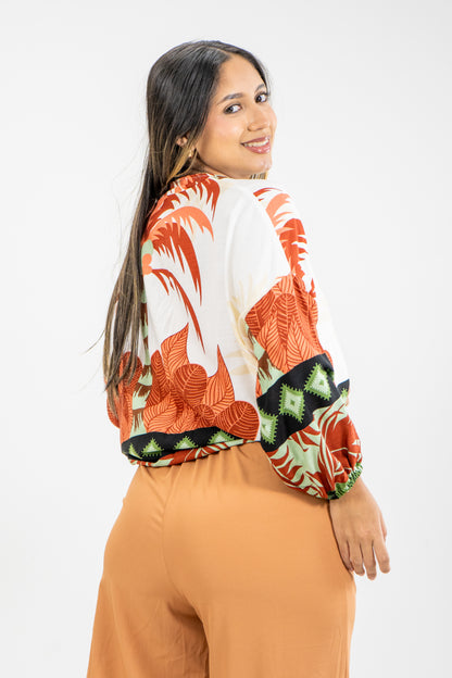 BLUSA CAMELIA - COLOR ROJO