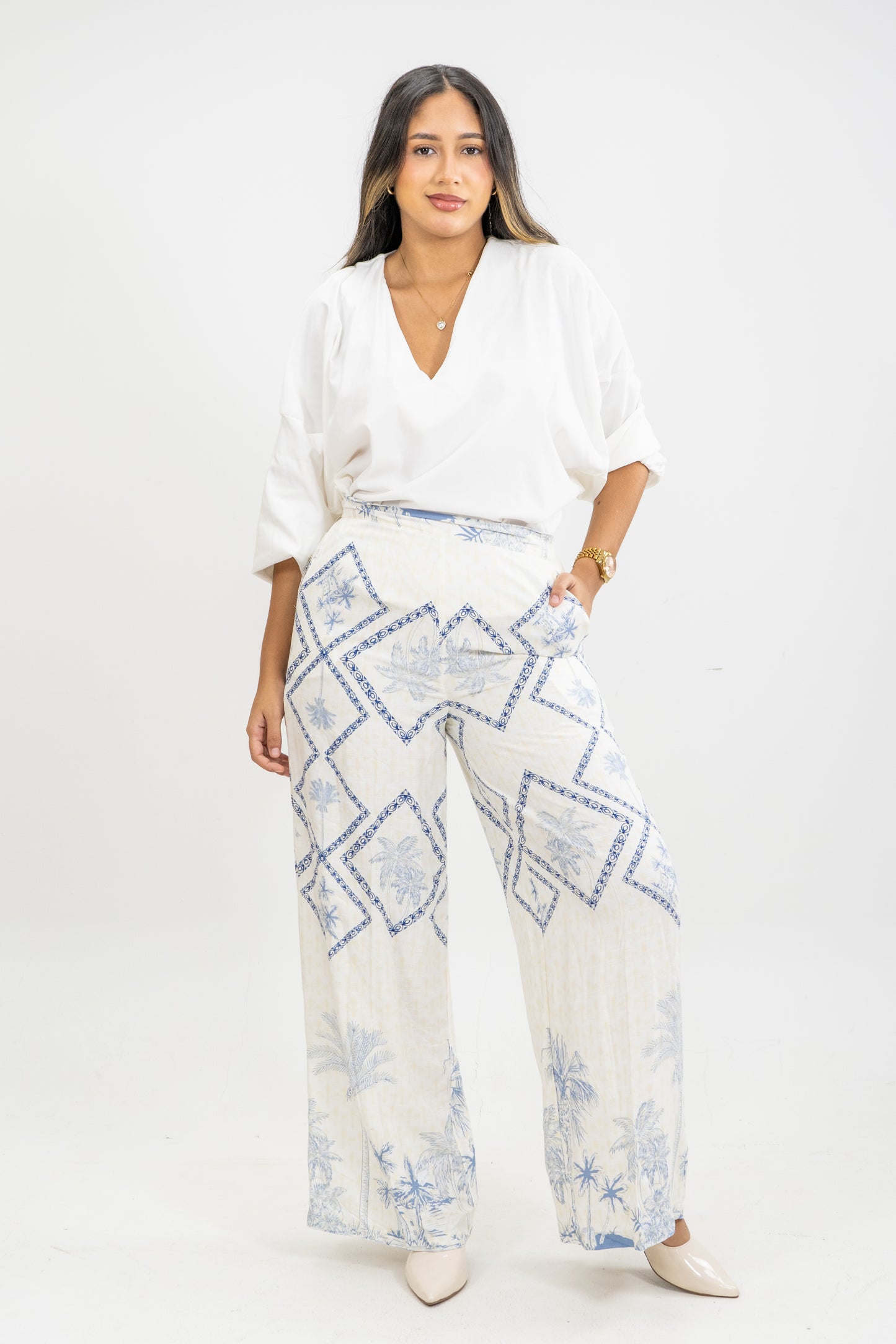 PANTALON AMBART - COLOR AZUL