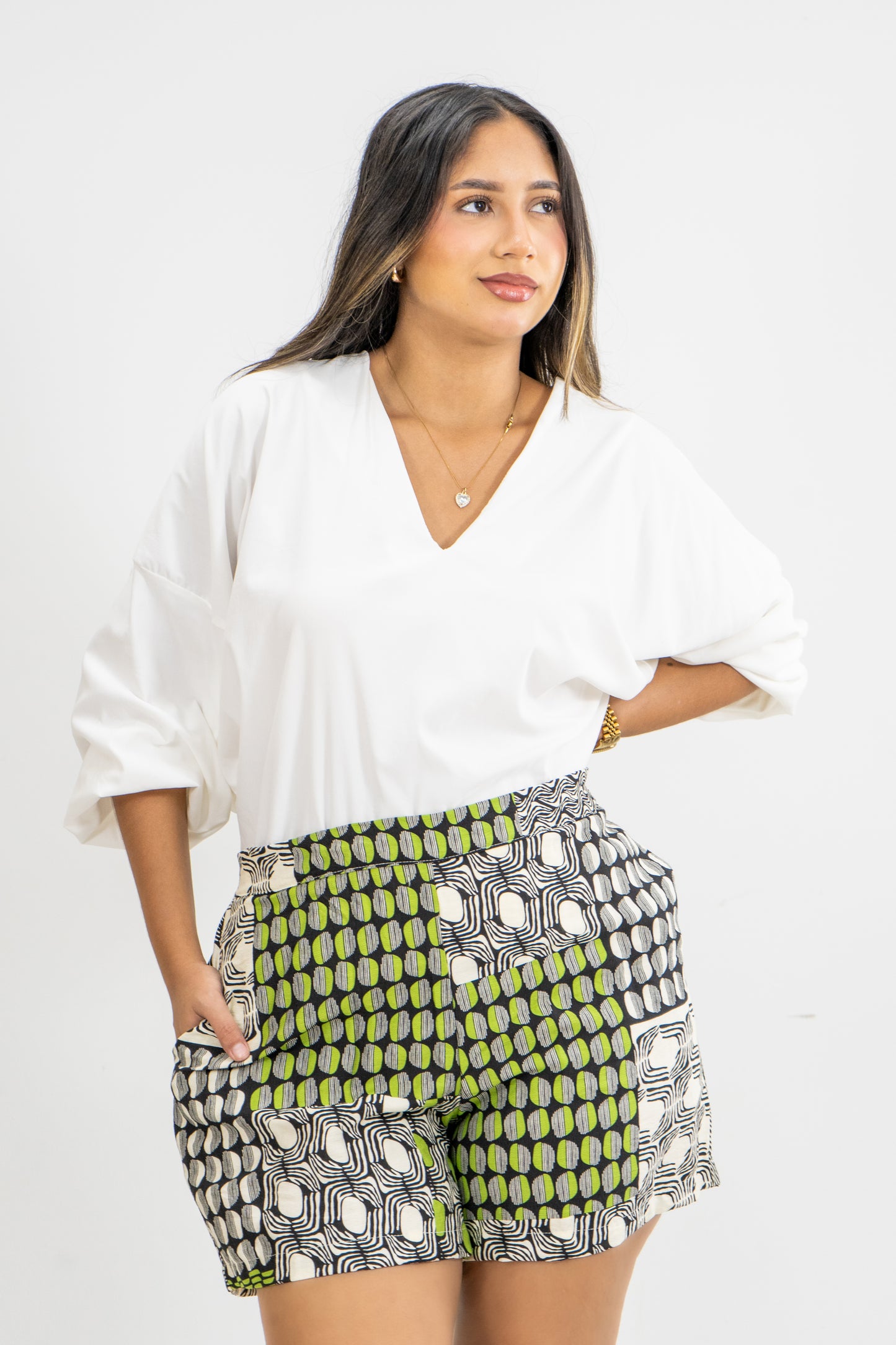 SHORT HADDI - COLOR VERDE