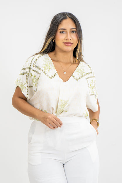 BLUSA PATY -  COLOR VERDE